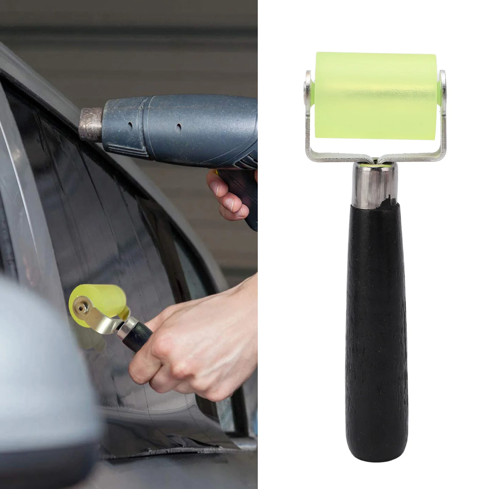 

Sound Deadening Roller Soundproof Deadener Installation Application Tool For Car L And S 50mm And 30mm Roller Length