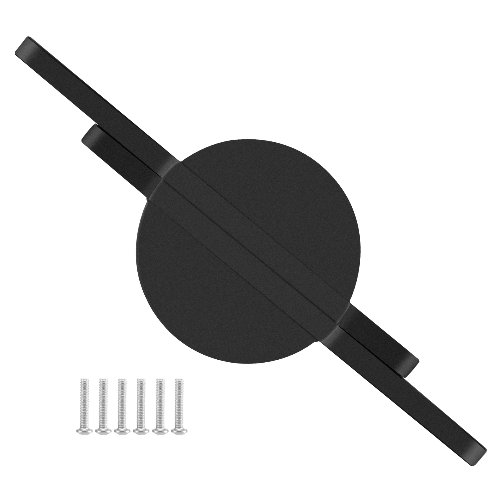 

Simple Semi-Circular Black Handle Nordic Style Cabinet Door Cabinet Drawer Cabinet Zinc Alloy Handle