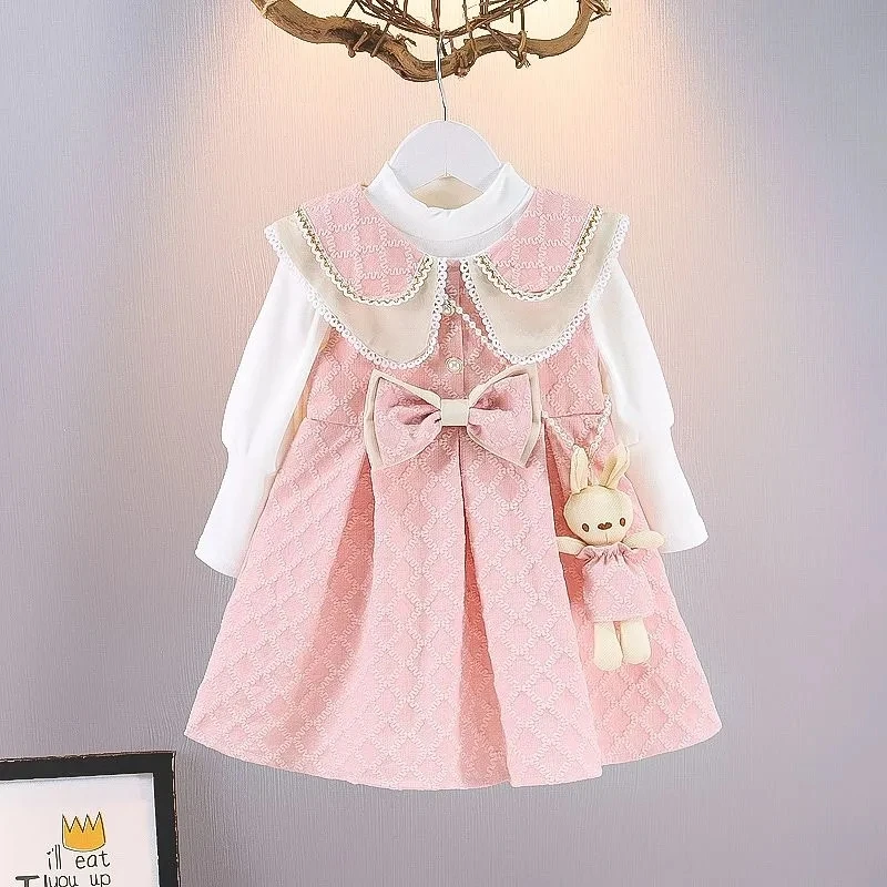 Baby Girls Dress Spring and Autumn New Little Girls Autumn Long sleeved Dress Children\'s Princess Dress