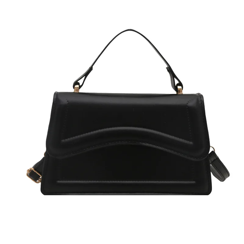 

High - quality PU leather bags, solid - color single - shoulder crossbody bags, small crossbody handbags