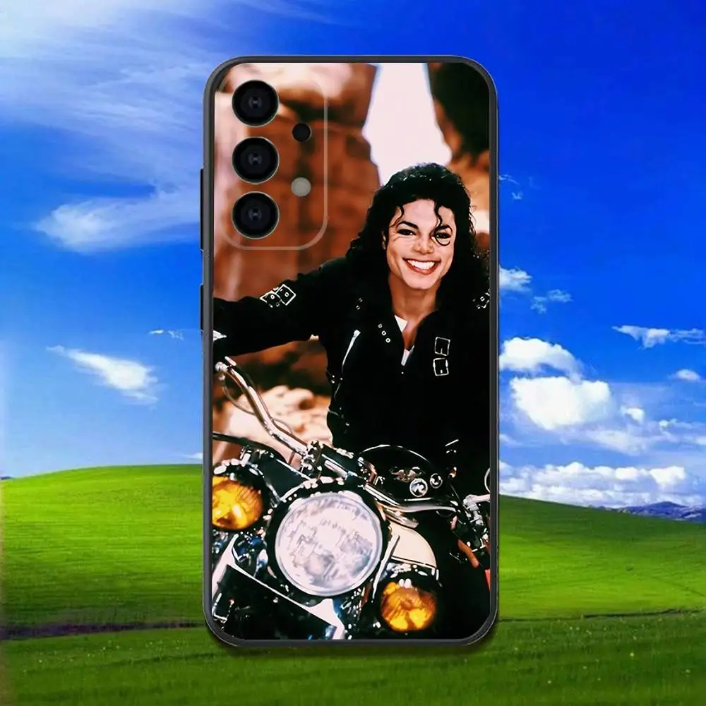 Singer M-Michael J-Jackson Phone Case For Samsung Galaxy A13,A21s,A22,A31,A32,A52,A53,A71,A80,Soft Black Shell