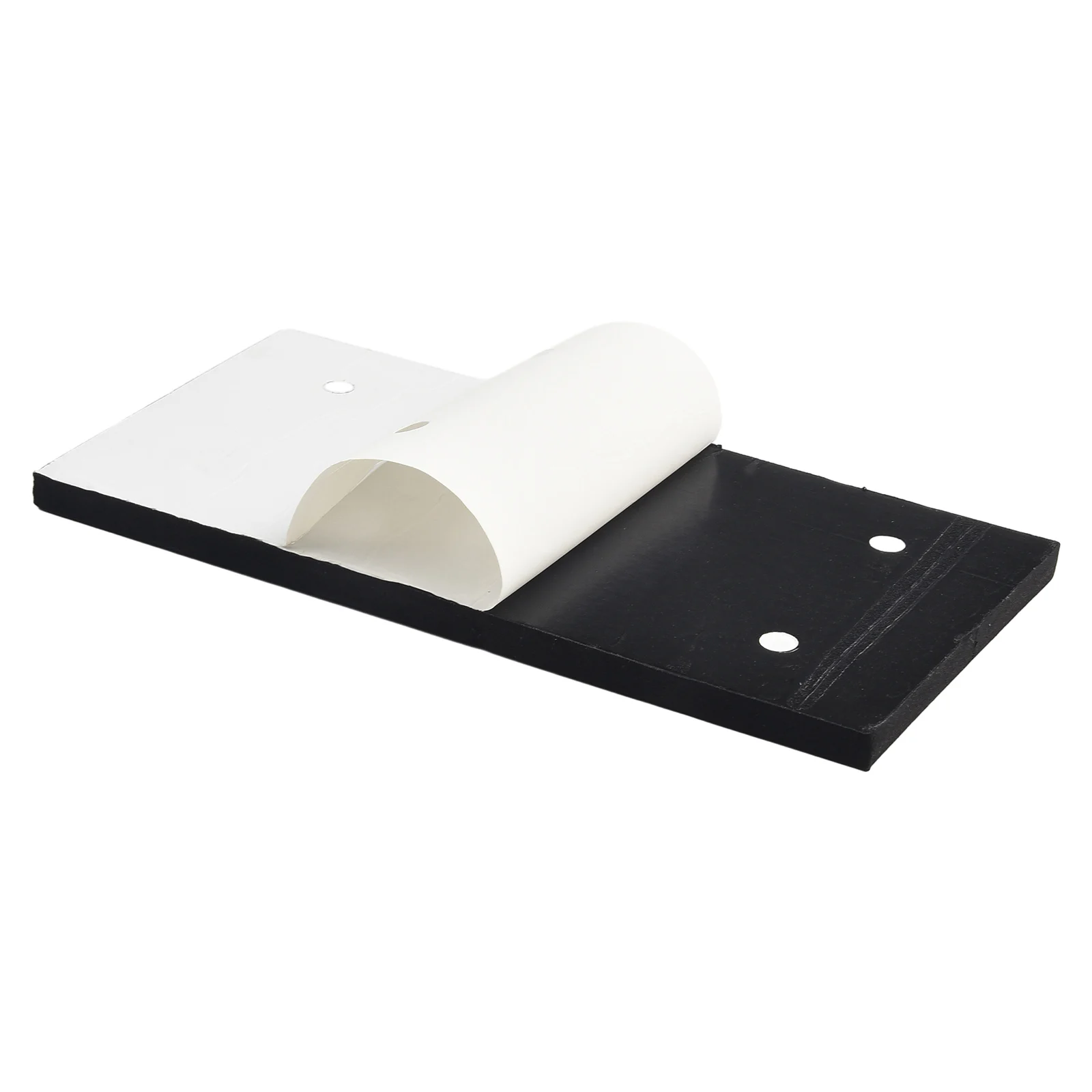 Foam Sander Back Pads Machine Parts Sandpaper Sponge Mat Square 2 Pcs Black Easy Installation Replacement Brand New