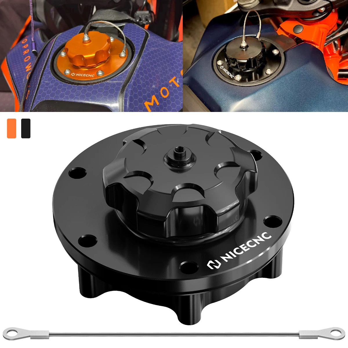 

For KTM 790 Adventure R/Rally Fuel Tank Cap Cover Lid Fuel Filler Kit for KTM 890 Adventure R/Rally 2019 2020 2021 2022 2023