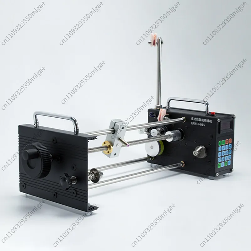 CNC Automatic Wire Winding Twisting Machine, Digital Meter & Counter, Small Spool Winder for Fishing Line Cotton Thread
