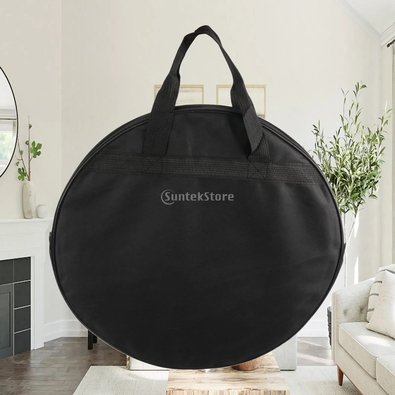 Travel Cymbal Storage Bag Waterproof Oxford Drum Case Large Capacity Musician Accessory Organizer for 51cm