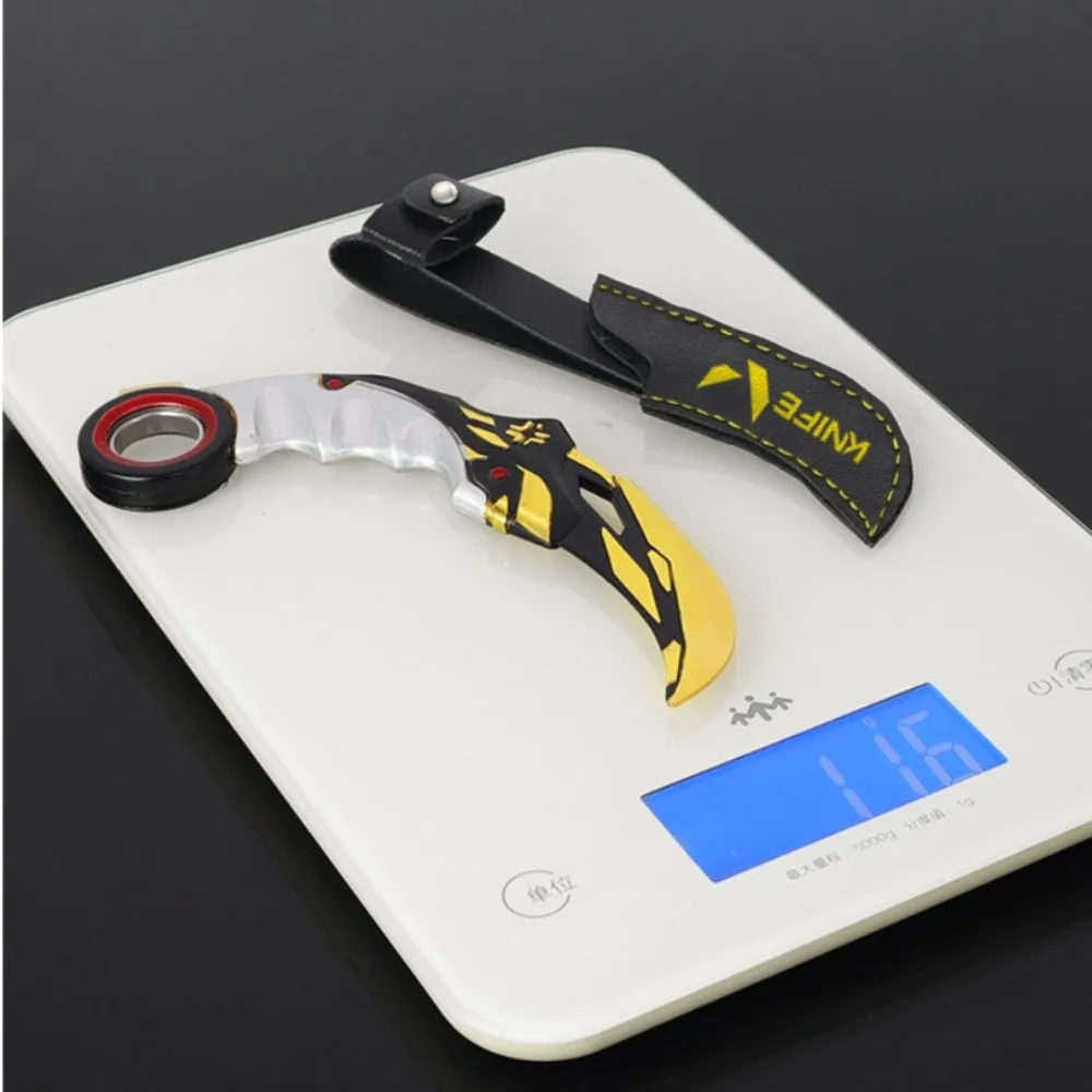 15 ซม.Valorant SWORD Series Champions เกม SAMURAI Claw มีดหมุนได้โลหะอาวุธรุ่นเครื่องประดับหัตถกรรมของขวัญของเล่นเด็ก