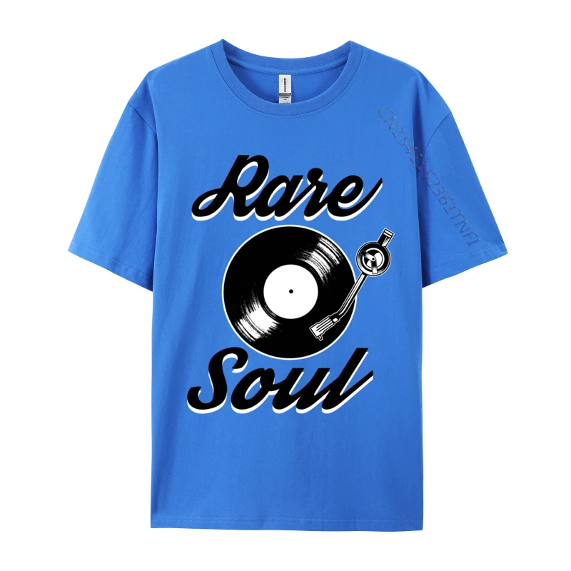 Rare Soul Music Vinyl DJ Graphic Birthday Normal T-Shirt Lovers Day Tops Tees for Adult Classic Combed Cotton Normal T-shirts image 4