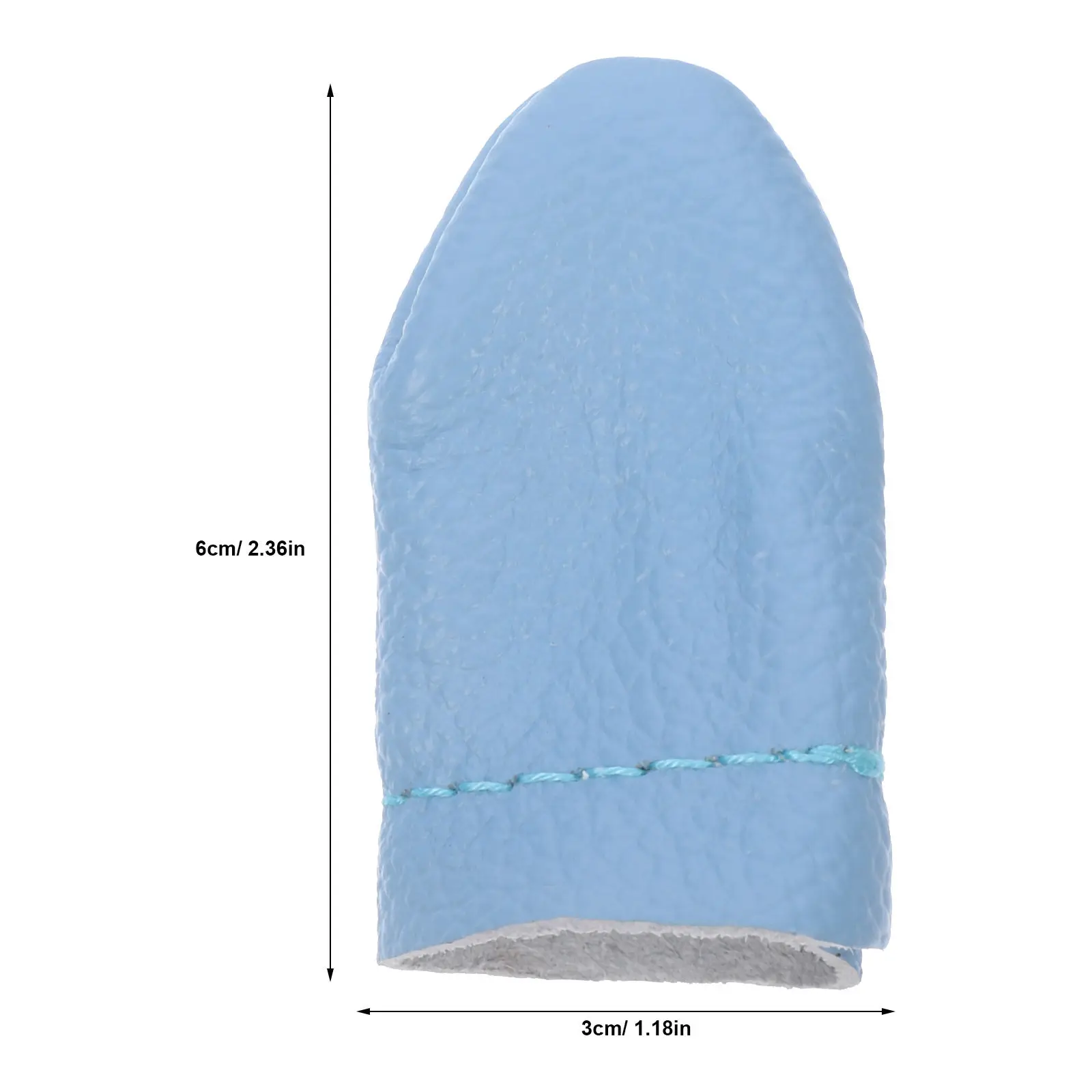 20Pcs Knitting Finger Thimble Finger Guards Premium Protection for Sewing Felting DIY Needlework Comfortable Use