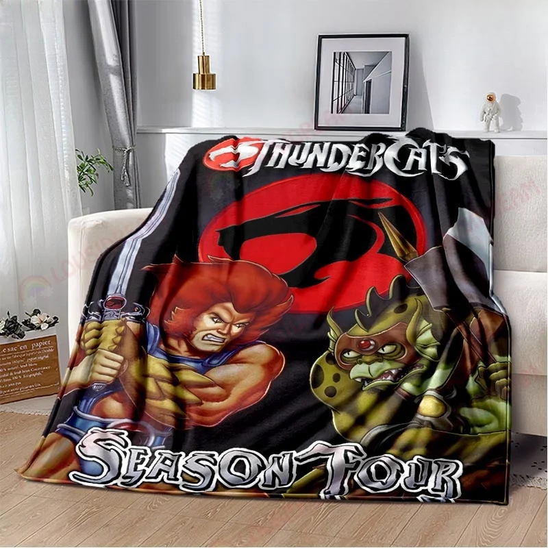 Fashion Cartoon Thundercats blankets picnic blanket Warm Flannel blankets Soft and comfortable blanket bed linings Birthday Gift