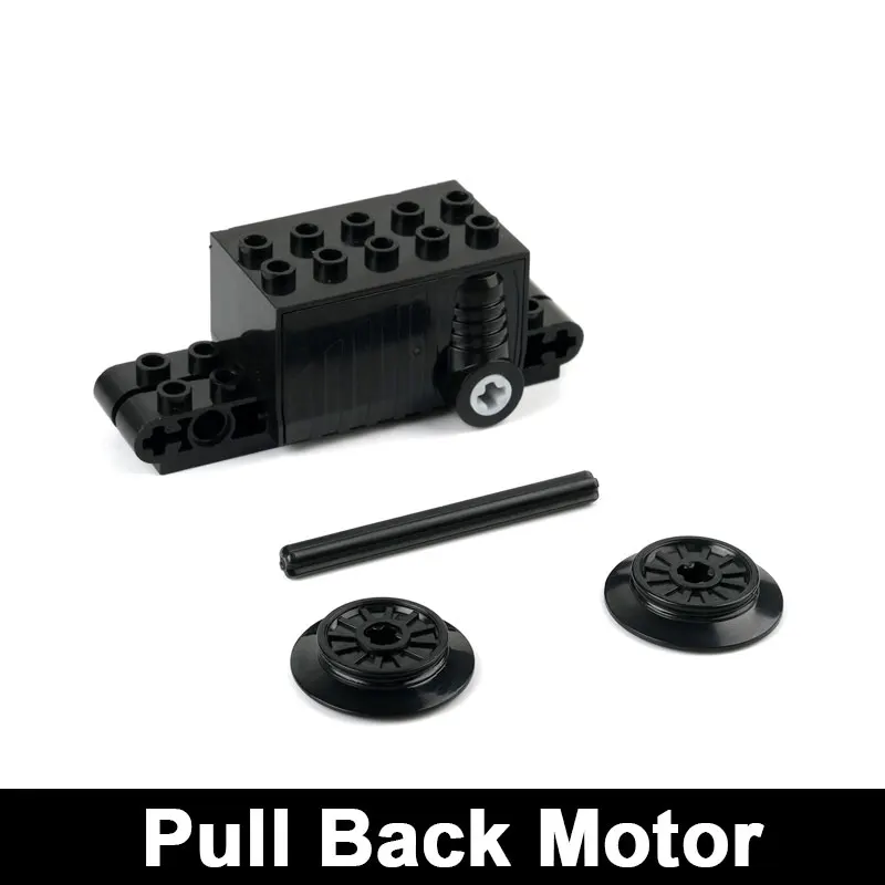 

Building Blocks Technical Parts Pull Back Motor MOC Car Power Function Bricks Compatible With Major Brands 9x4x2 2/3 47715