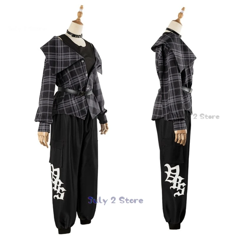 Aoyagi Toya Cosplay Kostüm Perücke Junge Halloween Party Tägliches Set Spielprojekt Sekai Bunte Bühnenkleidung Outfit Mantel Hose Fancy