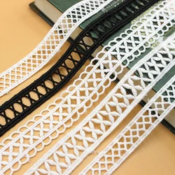 Water-soluble Embroidery Lace, Simple Cross Staircase, DIY Home Textile Accessories, Clothing Accessories, 10Yards/Lot, RS4773