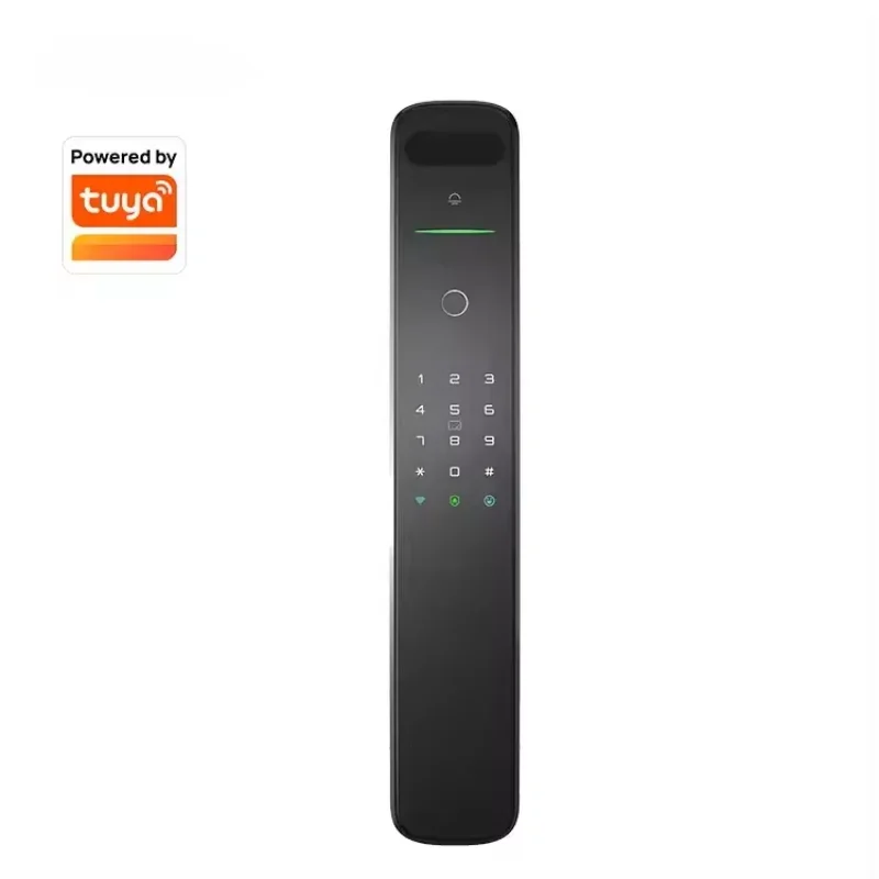 A9X Smart Push Pull Automatic Smart Electronic Password Digital Fingerprint Door Lock 3D Face Recognition Smart Door Lock