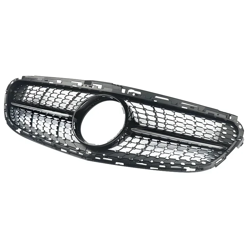 SAIQINGSP Car Accessories Tools For Mercedes Benz E-Class E200 E250 E300 E350 E400 4D sedan 2014-16 Diamond Style Front Grill