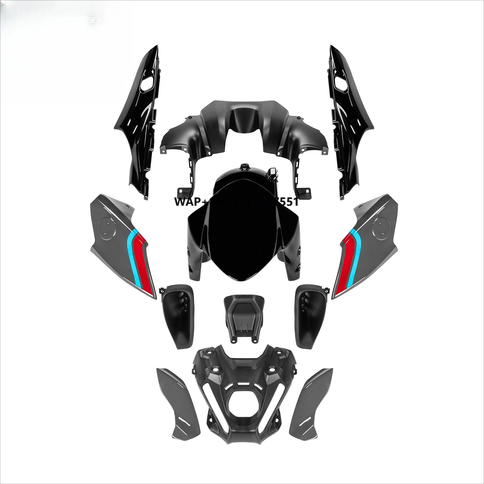 

Motorcycle Full Bodywork Fairing Kits ABS Complete Body Kit Set for MT-09 MT09 SP MT09SP 2021 2022 2023