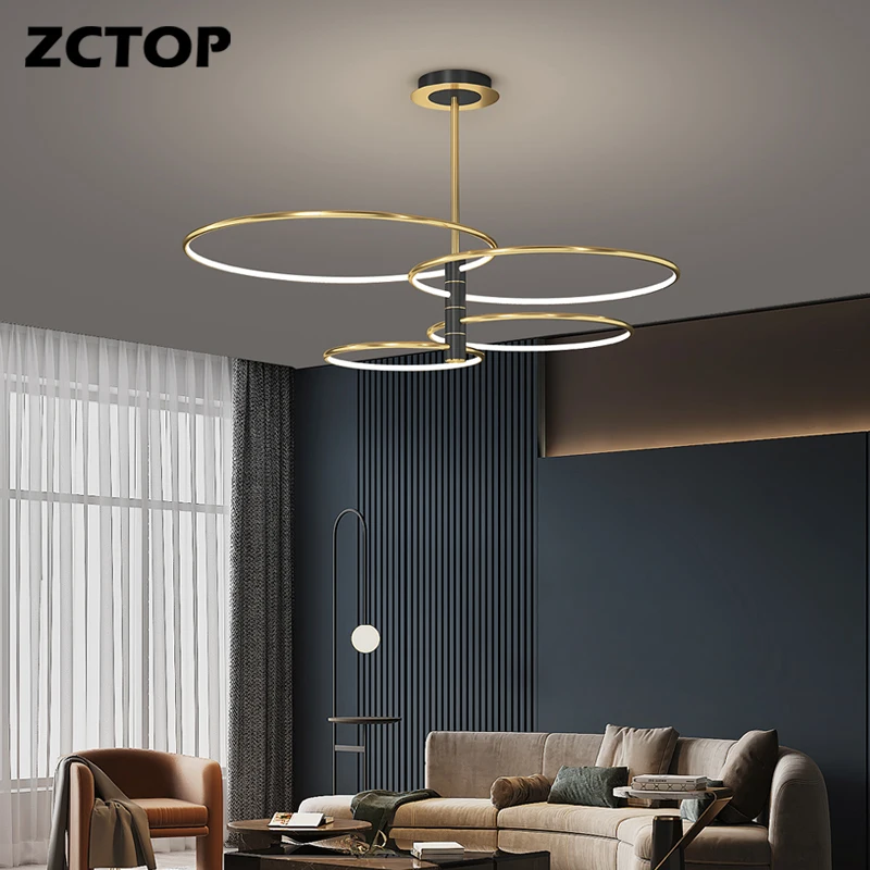 

Minimalist LED Chandeliers Home Lights For Living Room Bedroom Kitchen Indoor Decor Hanging Lighting Pendant Lamps AC110V 220V