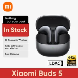 Global Versio  Xiaomi Buds 5 TWS Earphone Bluetooth 5.4 AI Active Noise Cancelling  Recording Voice to Text Conversion IP54