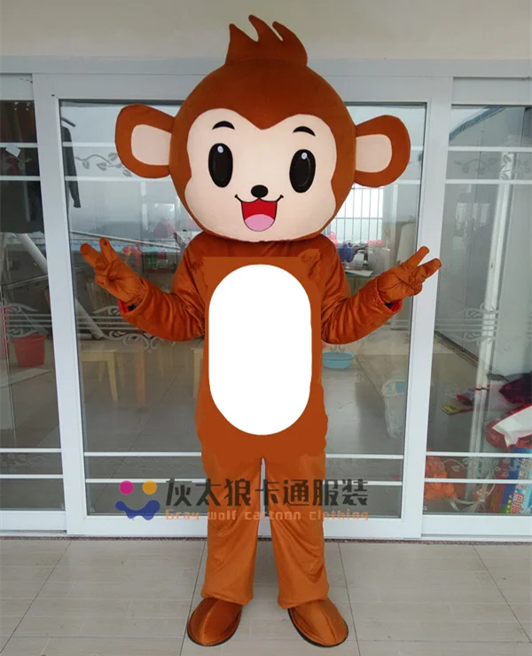 Monkey Mascot Costume Party Fancy Dress Outfits Clothing Advertising Carnival Halloween Christmas Easter cosplay Costume