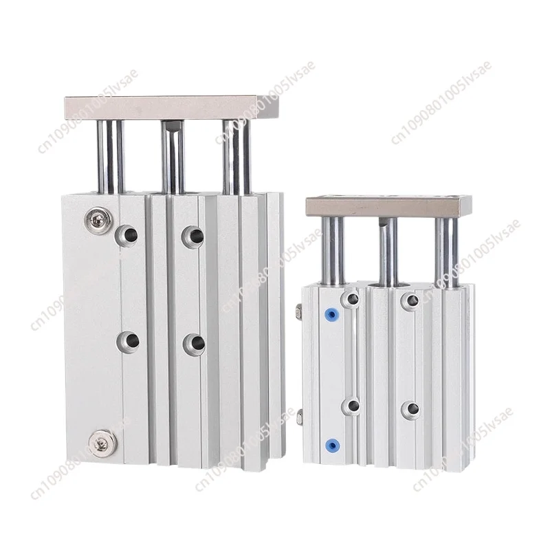 MGPM12-50Z MGPM16-75Z MGPM16-100Z Compact guide cylinder Thin Three axis air pneumatic cylinder with guide rod MGPM12-20Z 16-30Z