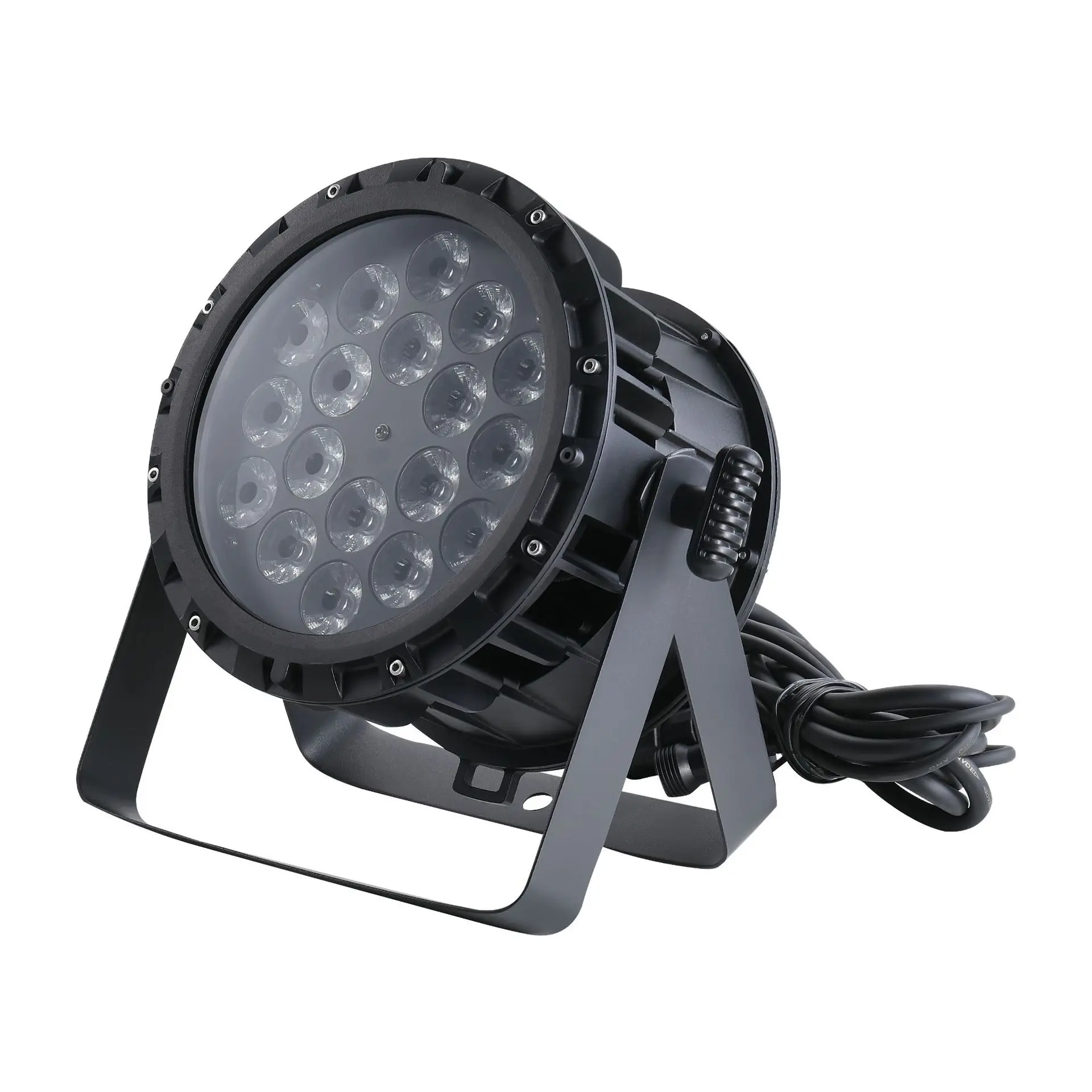 18pcs 10W 4-in-1 Waterproof LED PAR Light Wash Flood Light for Wedding Outdoor Stage Performance