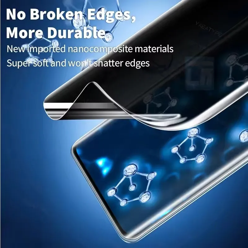 3 قطعة فيلم هيدروجيل الخصوصية لجوجل بكسل 10 9A حامي الشاشة بكسل 9 برو XL دون فتح بصمة الإصبع ل بكسل 9