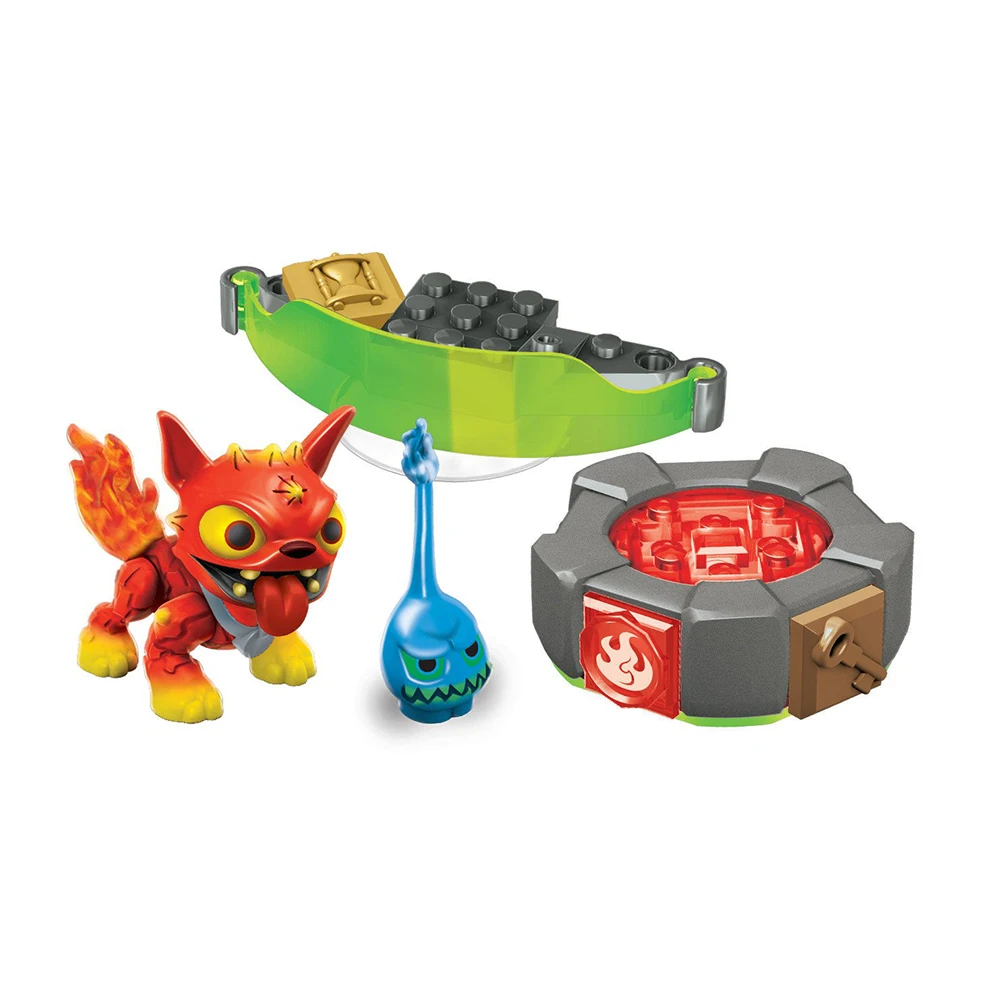 Mega Bloks Skylanders Series Eruptor\'s Battle Portal Gill Grunt\'s Stump Smash Stump Smash Action Figure Collectible Figurines