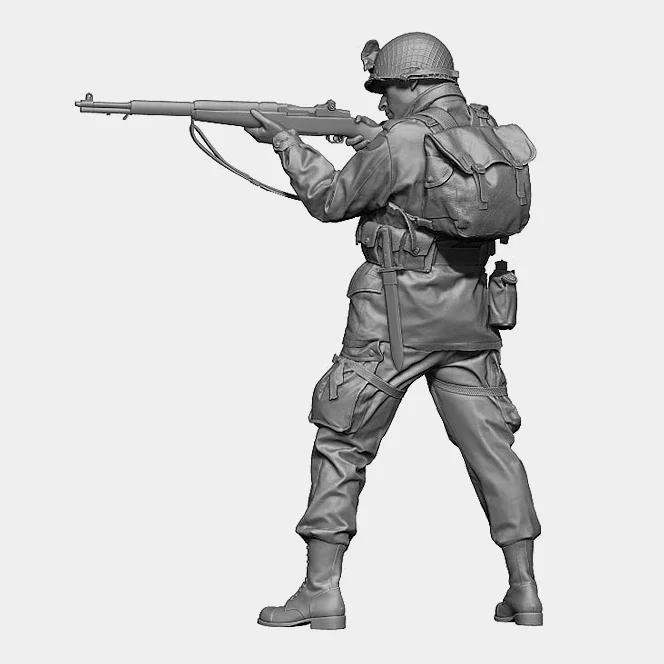 1/16 Resin Soldier model kits figure colorless and self-assembledA-1781