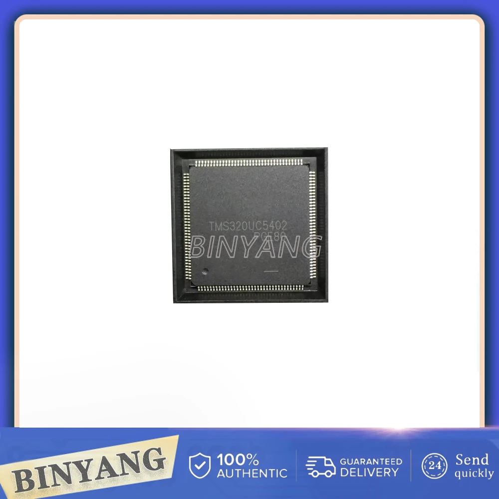 

1pcs/lot TMS320VC5402PGE100 In Stock TQFP144 Encapsulation