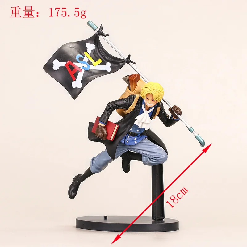 3styl Anime jednoczęściowy małpa D. Luffy Sabo Ace PVC figurka-Model kolekcjonerski Doll Kids Toys