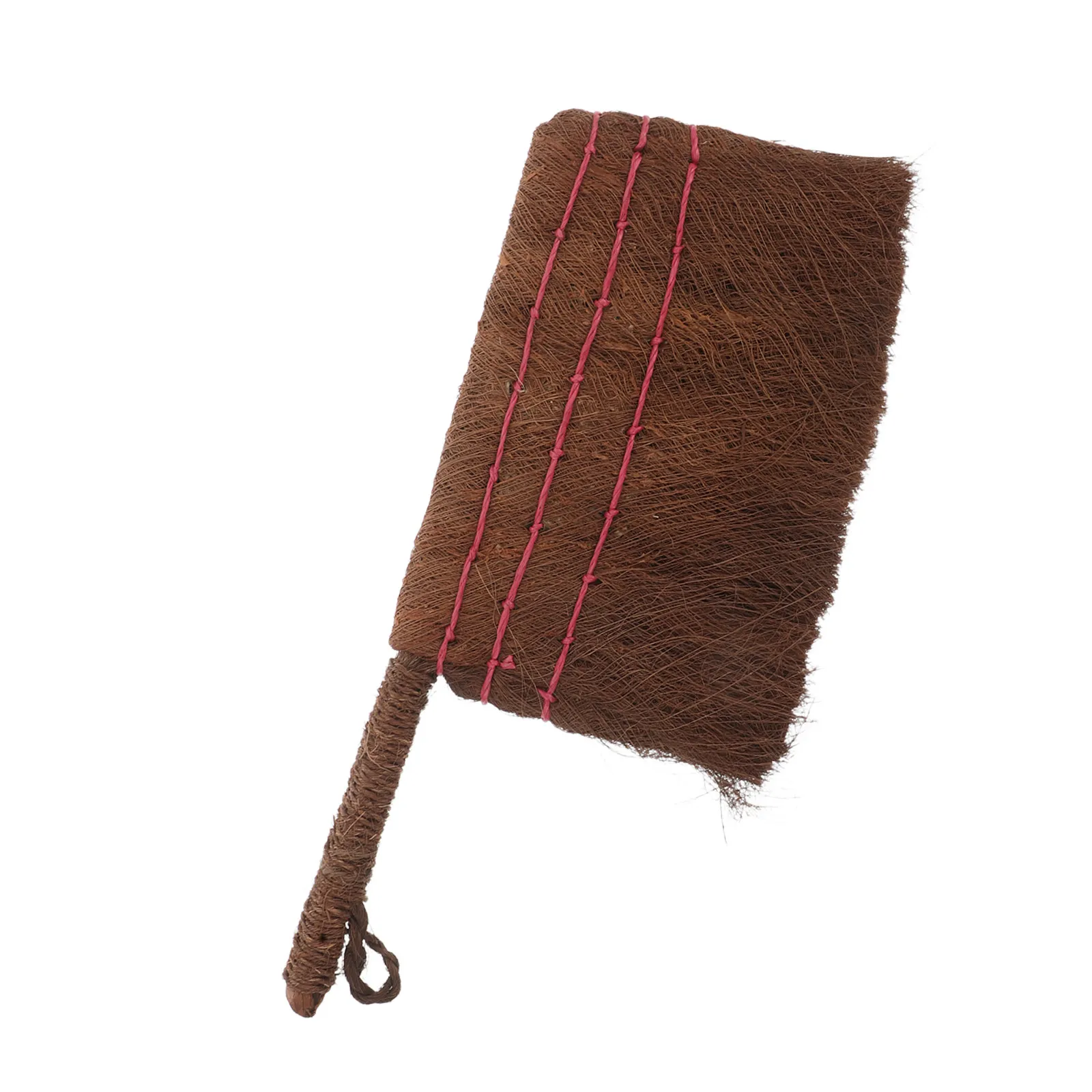 Premium Woven Palm Brush for Gardening Flowerpot Cleaning Vegetable Scrubbing Bonsai Maintenance Produce Washing Kitchen Dish