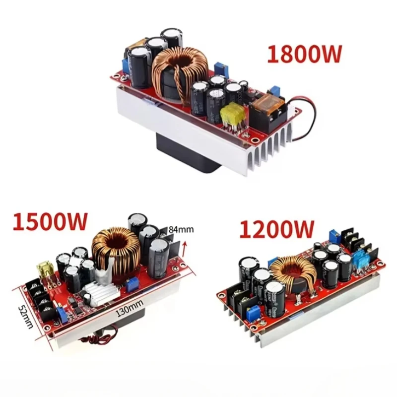 1800W 40A 1500W 30A 1200W 20A DC-DC Boost Converter Step Up Power Supply Module 10-60V to 12-90V adjustable voltage charger