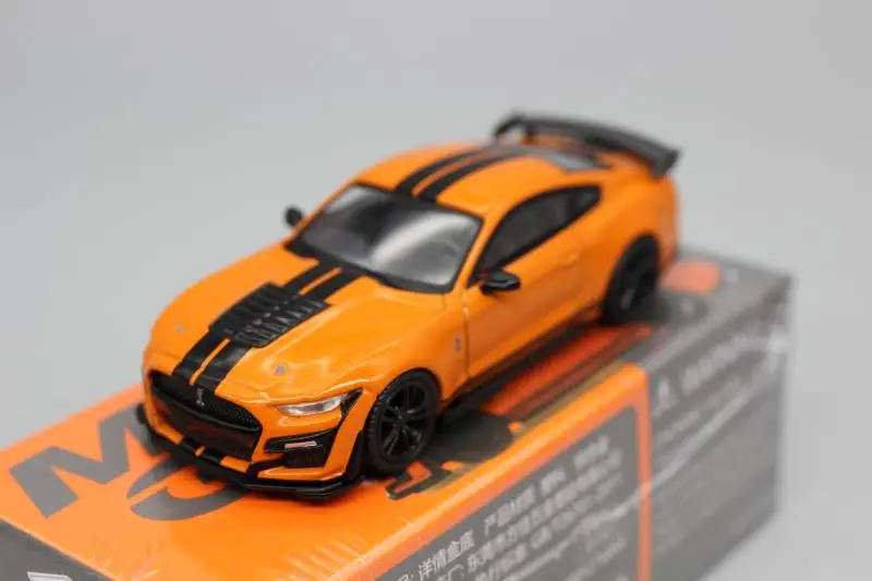 1:64 Mini GT ford Mustang Shelby GT500 #505 Collection die-casting alloy cart model ornaments gifts