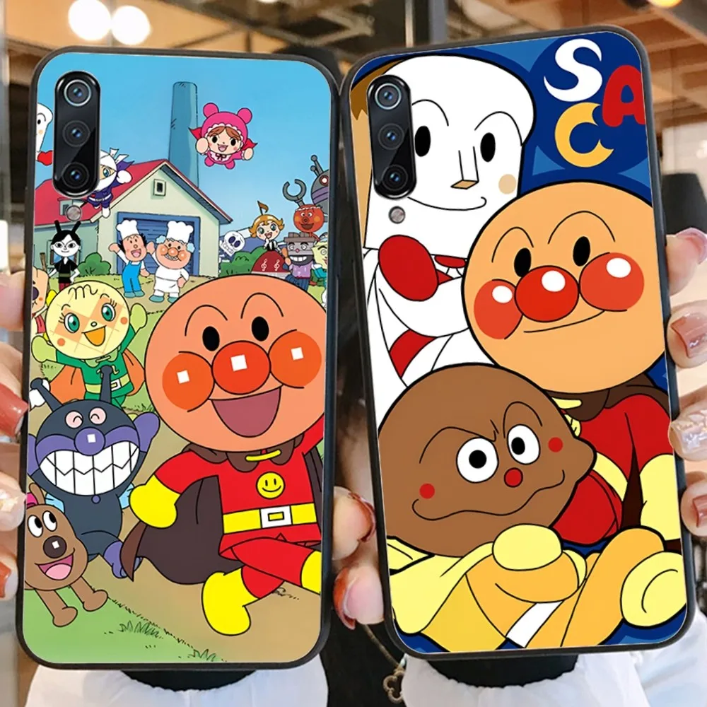 Cute Cartoon Anpanmans Phone Case For Xiaomi Mi 5X 8 9 10 11 12 lite pro 10T PocoX3pro PocoM3 Note 10 pro lite