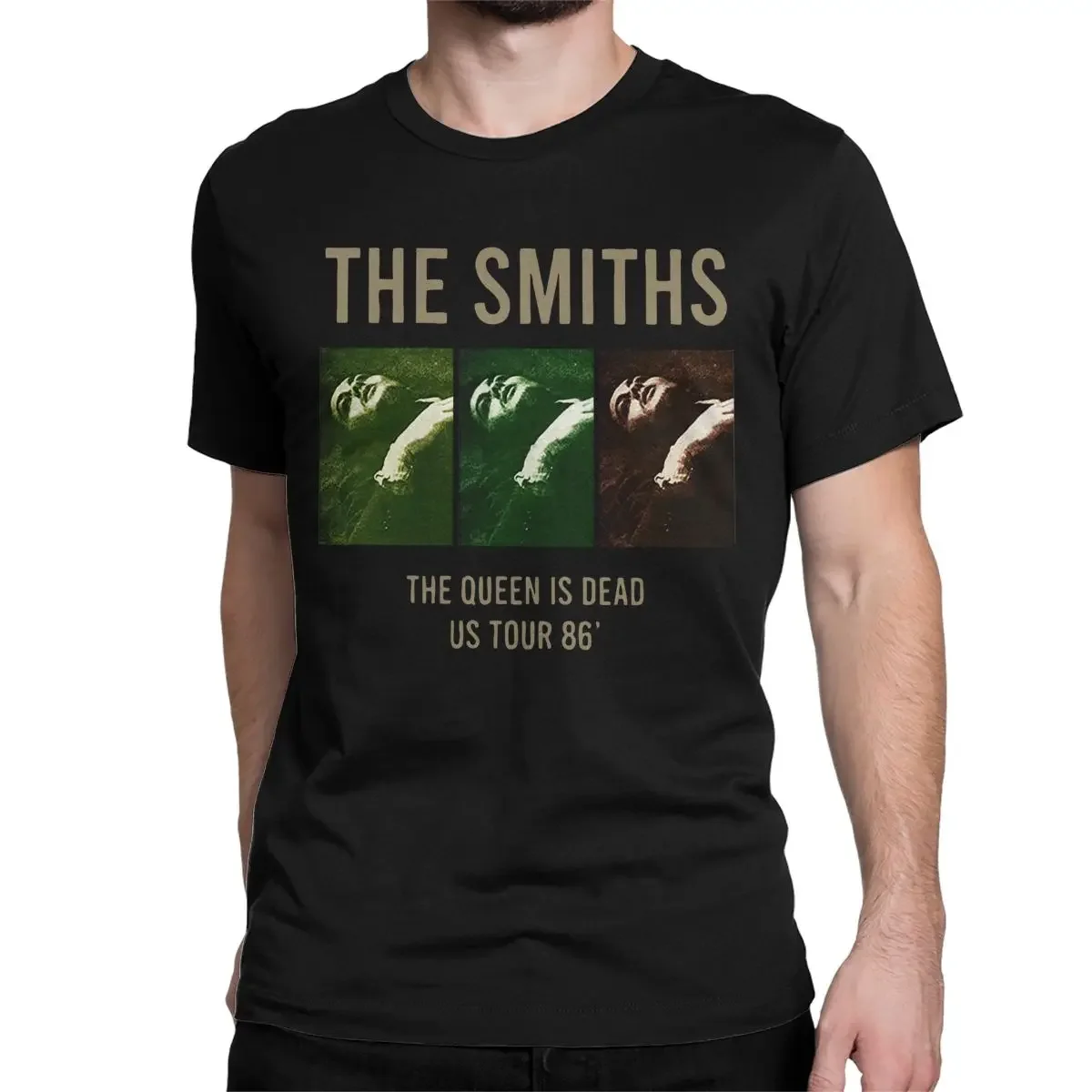 Short Sleeve Tops Birthday Present The Smiths Rock T Shirt Men Women's Cotton T-Shirts Round Neck The Queen Is Dead Tee Shirt