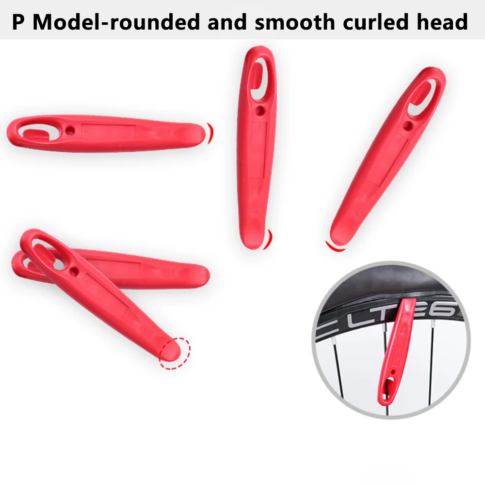 Bicycle plastic tire pry bar Bicycle mountain bike tire remover pry bar Tire repair tool pry bar - view 4
