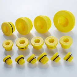 Plastic Screw Sealing Plug With Sealing Ring UNF7/16 G1/2UNF9/16 G3/8UNF3/4UNF7/8 Hydraulic Tubing Oil Pressure Thread Up Seal