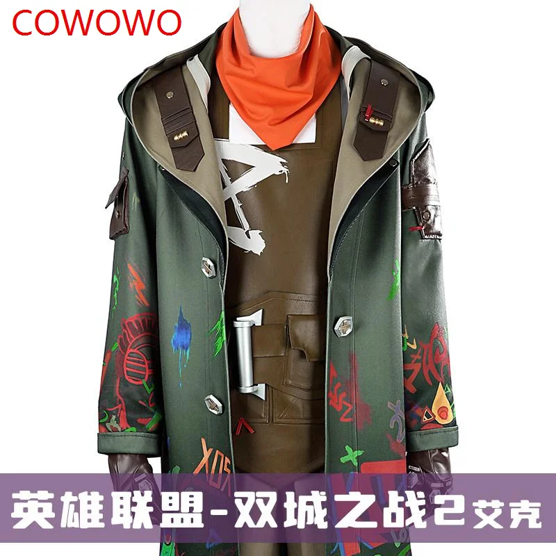 COWOWO Lol Battle Of Two Cities 2 Ekko Cosplay Costume Cos Game Anime Party Uniform Hallowen Play Role Clothes Clothing