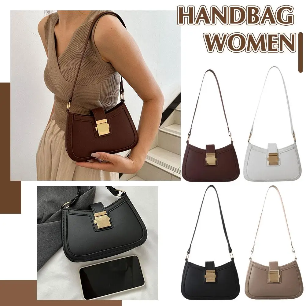 Fashion Simple Totes Bags for Women New Trendy Vintage Handbag Hot sale Female Small Subaxillary Bags Casual Mini Shoulder Bag