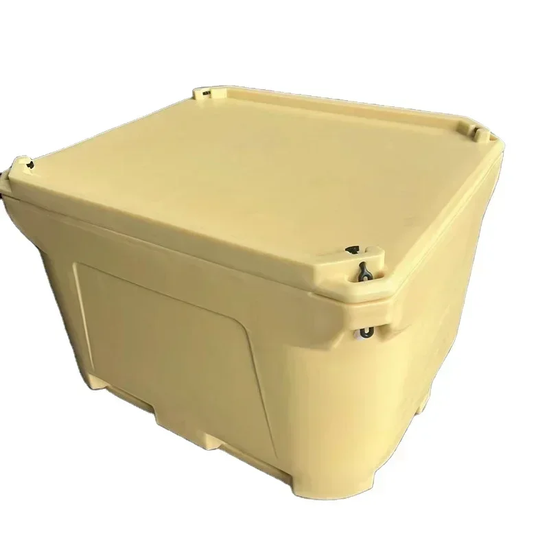 Rotomolded 1000 liters big shipping insulated fish ice chest cooler box for frozen food