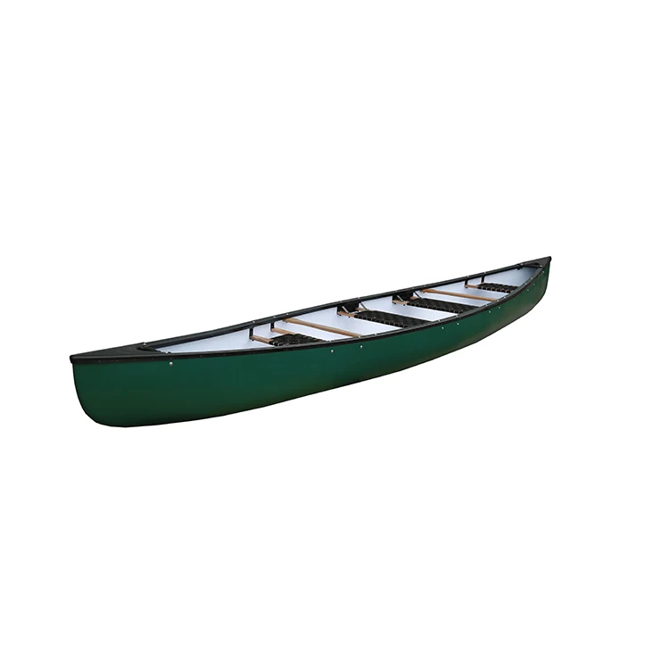 Nice Quality 16ft 4 Seat Canoe Family Polyethylene Uvioresistant Canoe  Boat