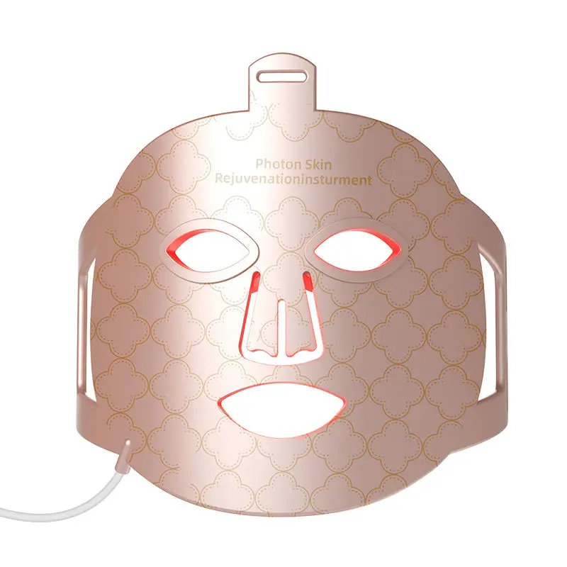 8 Color Light Infrared LED Light Therapy Beauty Mask Silicon Face Skin Renew Mask Machine