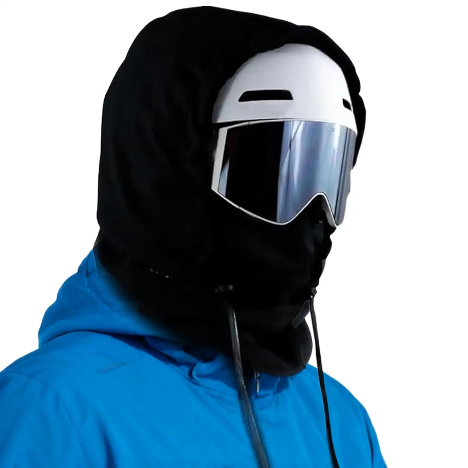 Waterproof Hood Fleece Breathable Windproof Waterproof Warm Headwear Hood Face Cover For Cycling Dust Outdoor Work Hiking Skiing