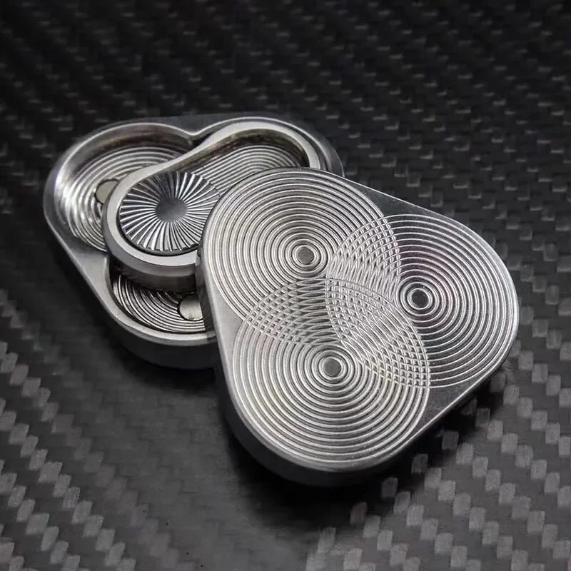 Magnetischer Fidget Slider für Erwachsene, EDC, Metall-Zappelspielzeug, ADHS, Handspinner, Autismus, sensorisches Spielzeug, Angst, Stressabbau, Geschenke für Erwachsene