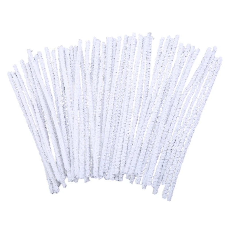 50pcs pack pratique Pipe Cleaner bâtonnet Tiges outil nettoyage Rod