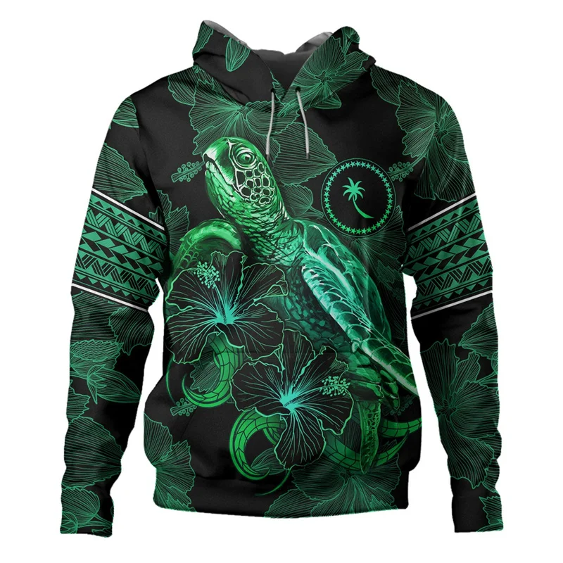 3D Printing Chuuk State Coat Of Arms Polynesian Tattoo Lapu Lapu Sun Tribal Hoodies For Men Kid Fashion Hooded Hoody Pullovers