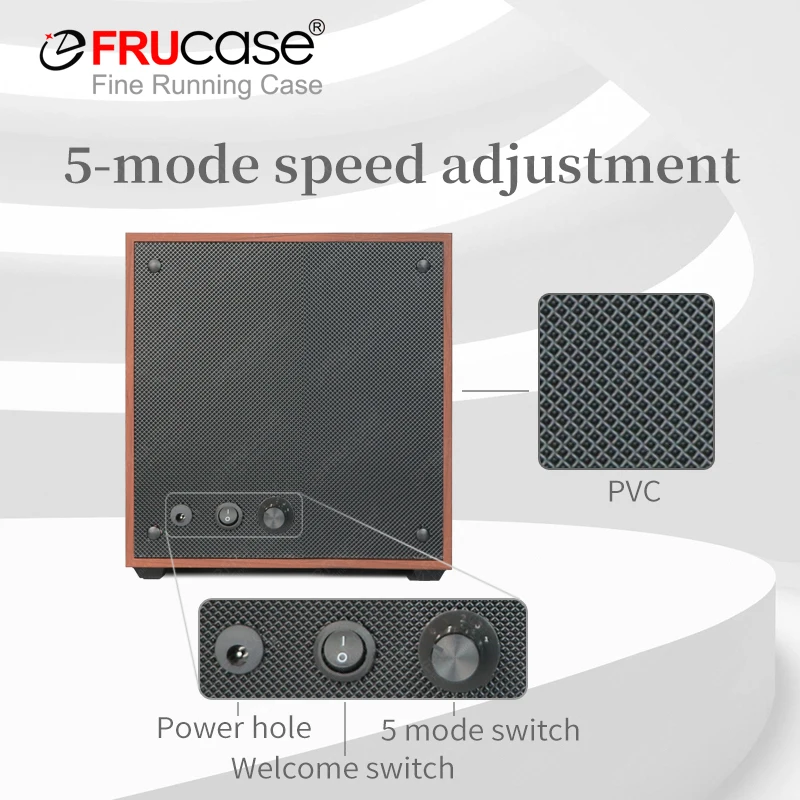 FRUCASE Watch Winder for Automatic Watches Automatic Winder for 3 Watches Watch Box