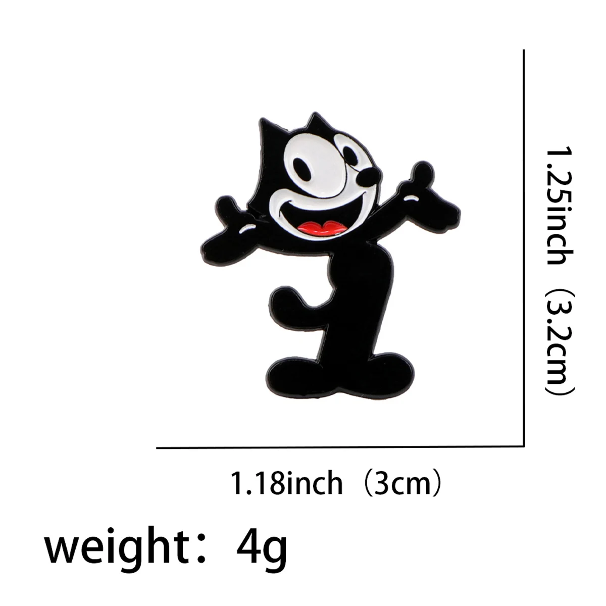 Cute Cartoon Animal Enamel Pin Badges Brooches Backpack Lapel Pins Jewelry Cosplay Accessories Gift Toys for Women Men view 3