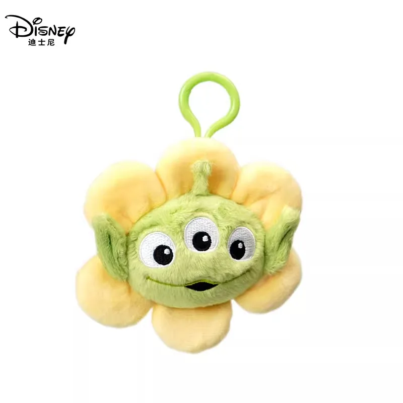 Anime Disney Alien Mr.Q peluche jouet sac à dos pendentif dessin animé mignon porte-clés poupée porte-clés jouet pour enfants cadeau de fête d'anniversaire