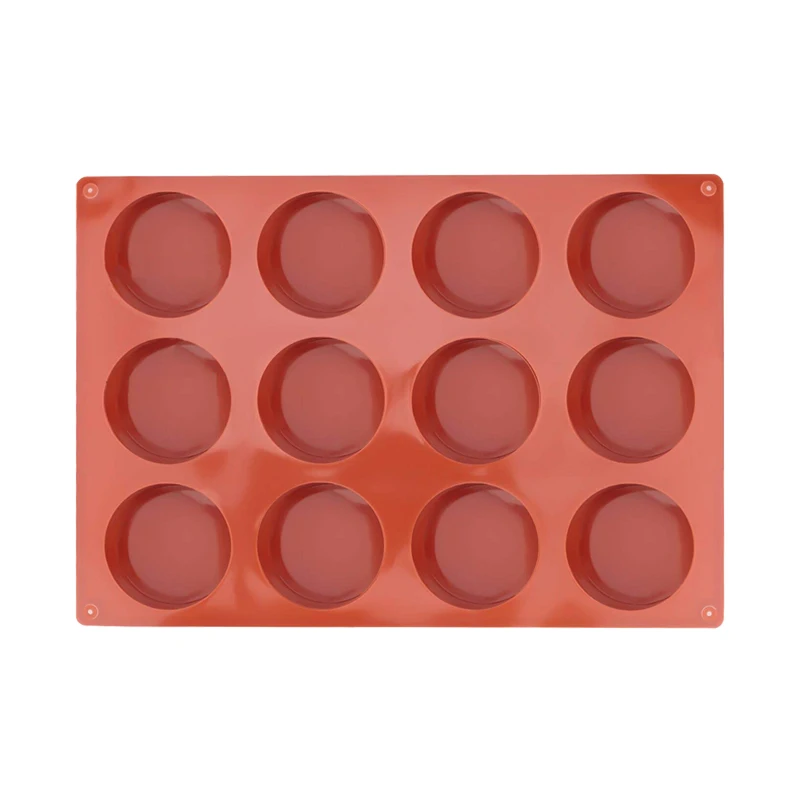 6/12 Round Cylinder Cake Molds Silicone Molds for baking cookie Chocolate Covered Oreos Bakeware Pastry Mould Round Cupcake Cake