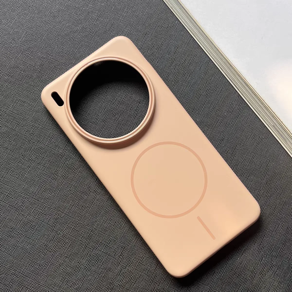 Чехол для VIVO X300 Pro, простой мягкий, приятный для кожи, магнитный чехол для ПК для Vivo X300, противоударный бампер, принципиально